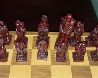 Alternate view of chess pieces