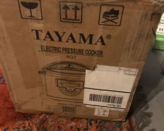 Tayama pressure cooker never opened