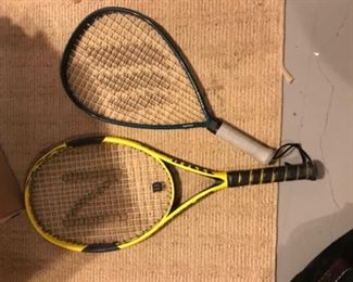 Name brand Tennis rackets 