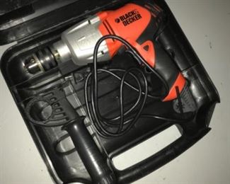 Black and Decker Drill corded