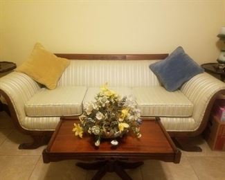 1894 sofa purchased from Cole plantation estate 