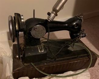 Antique Super Deluxe Sewing Machine