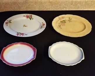 Assortment of platters