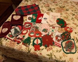 Christmas Dish Towels, Hand Towels , Tablecloth