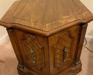 Hexagonal End Table