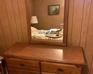 Vintage Dresser and mirror