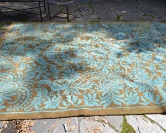 8'x11' wool rug from India. $350