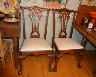 American Drew dining room chairs (2)