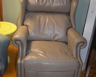 Bradington Yound leather recliner (needs repair)