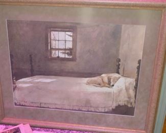 "Master Bedroom" by Andrew Wyeth