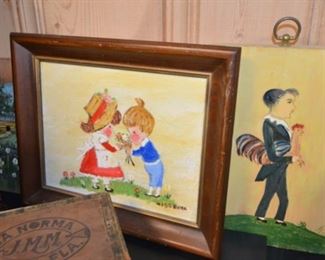 Miss Edna folk art