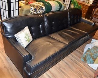 retro vinyl sofa
