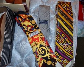 Gianni Versace, Burberrys of London, Missoni ties