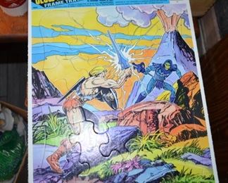 1986 glow in the dark Masters of the Universe puzzle