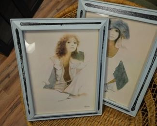 vintage fashion prints