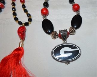 Georgia pendant in sterling silver bezel $225