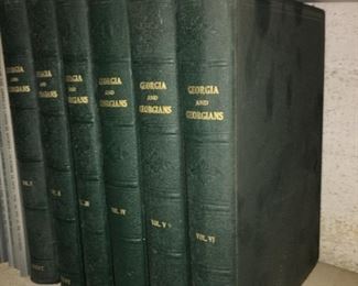 1917 Georgia and Georgians Vol I-VI $60