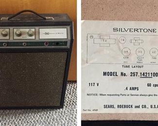 Vintage Sears Silvertone Amplifier