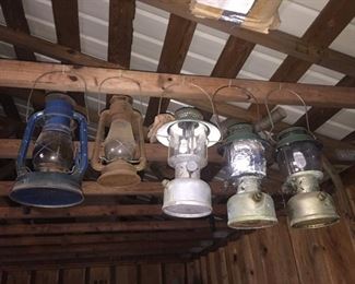 Assorted Coleman Lanterns and Others