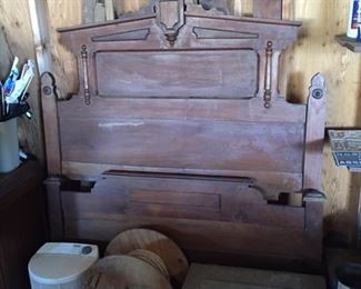 Antique Empire Style Bed