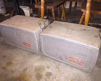 Vintage Coca Cola Coolers