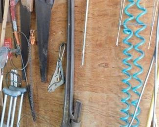 Hand Saws/Adjustable Wrench