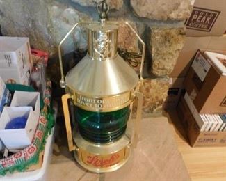 Vintage Strohs Advertising Lantern
