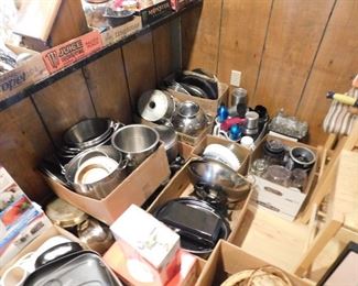 Assorted Cookware and Kitchenware