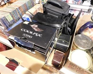 Assorted Cameras(Coolpix S550)