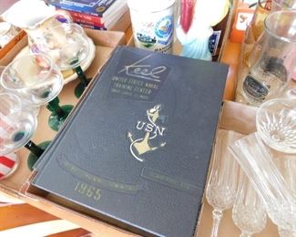 1965 U.S. Naval Training Center Annual "Keel"