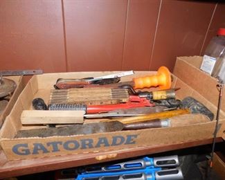 Chisels and Assorted Hand Tools