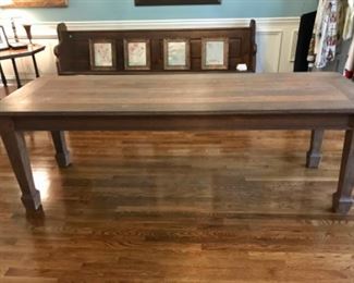 Solid Oak Table