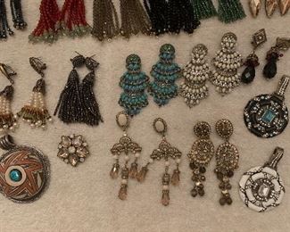 Heidi Daus Earrings Pierced and Clip On