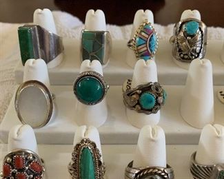 Sterling Rings Men's and Ladies