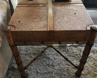 Bamboo Style Lamp Table -- $125 