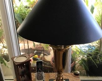 Brass Lamp -- $55