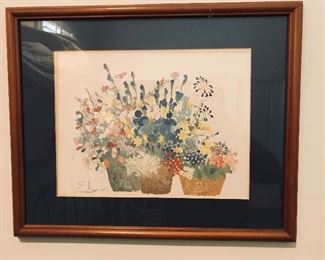 PAIR of Floral Prints -- $60
