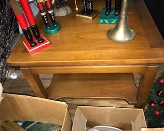 2-tier Retro Lamp Table -- $125
