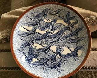 Flying Geese Charger Plate -- $20