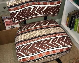 RESERVE PRICE "FIRM"  PAIR of Retro Chairs -- $225  
 (1 in "Basket Room")
