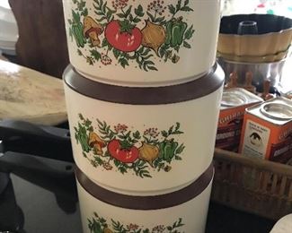 "Spice of Life" Canisters and Trivets -- $8