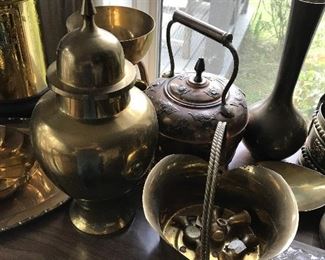 Brass Ginger Jar -- $15   