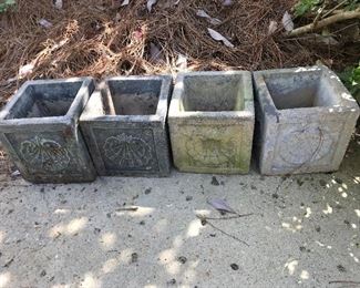 Total of 5 of these pots -- GROUP  LOT -- $25
