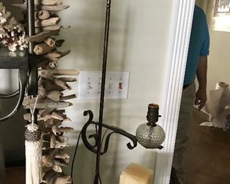 Iron Pole Lamp -- $30