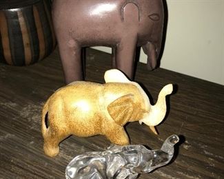 GROUP of 3 Elephants -- $15