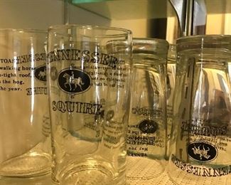 Set of 5 Jack Daniel’s Tennessee Squire High Ball Tumblers -- $20