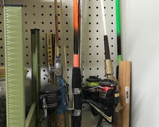 GROUP LOT Fishing Rods -- $40