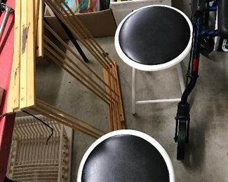 Pair of Stools -- $8                                                                       
Drying Rack -- $8