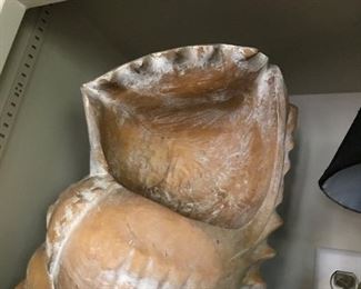 Large pottery Shell -- $15