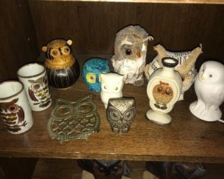 GROUP LOT Owls -- $10